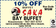 Discount Coupon for Osaka Bay Buffet